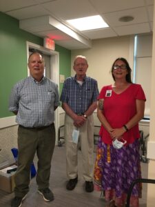 Photo of Jeff Ryan, Dick Anderson, and Amy Barker